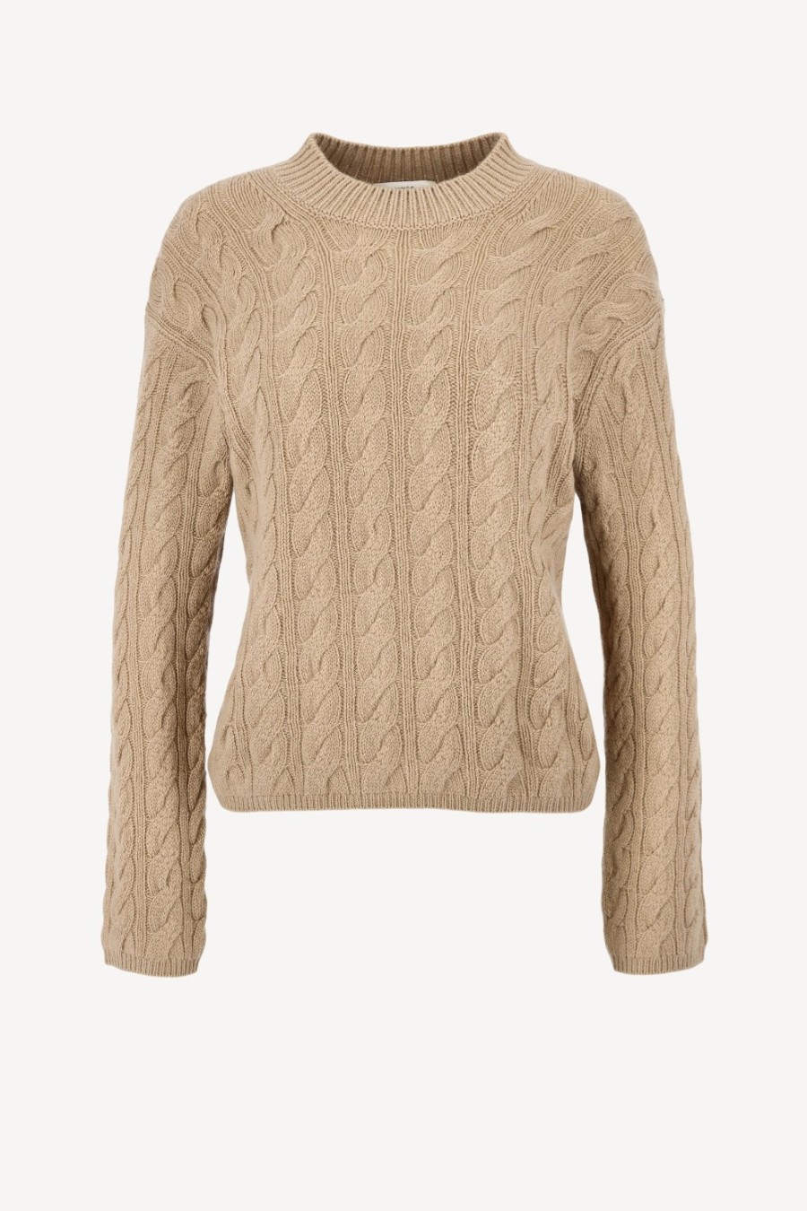 Vetements Vince | Pull Cable En Noix De Cajou