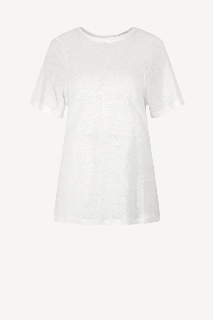 Vetements Toteme | T-Shirt Curved En Blanc