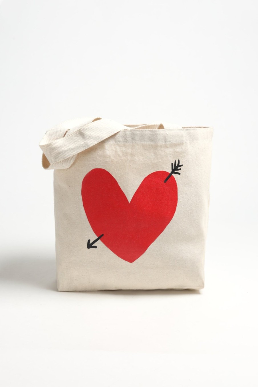 Sacs Anita Hass | Shopper En Coton Avec Logo En Forme De Coeur