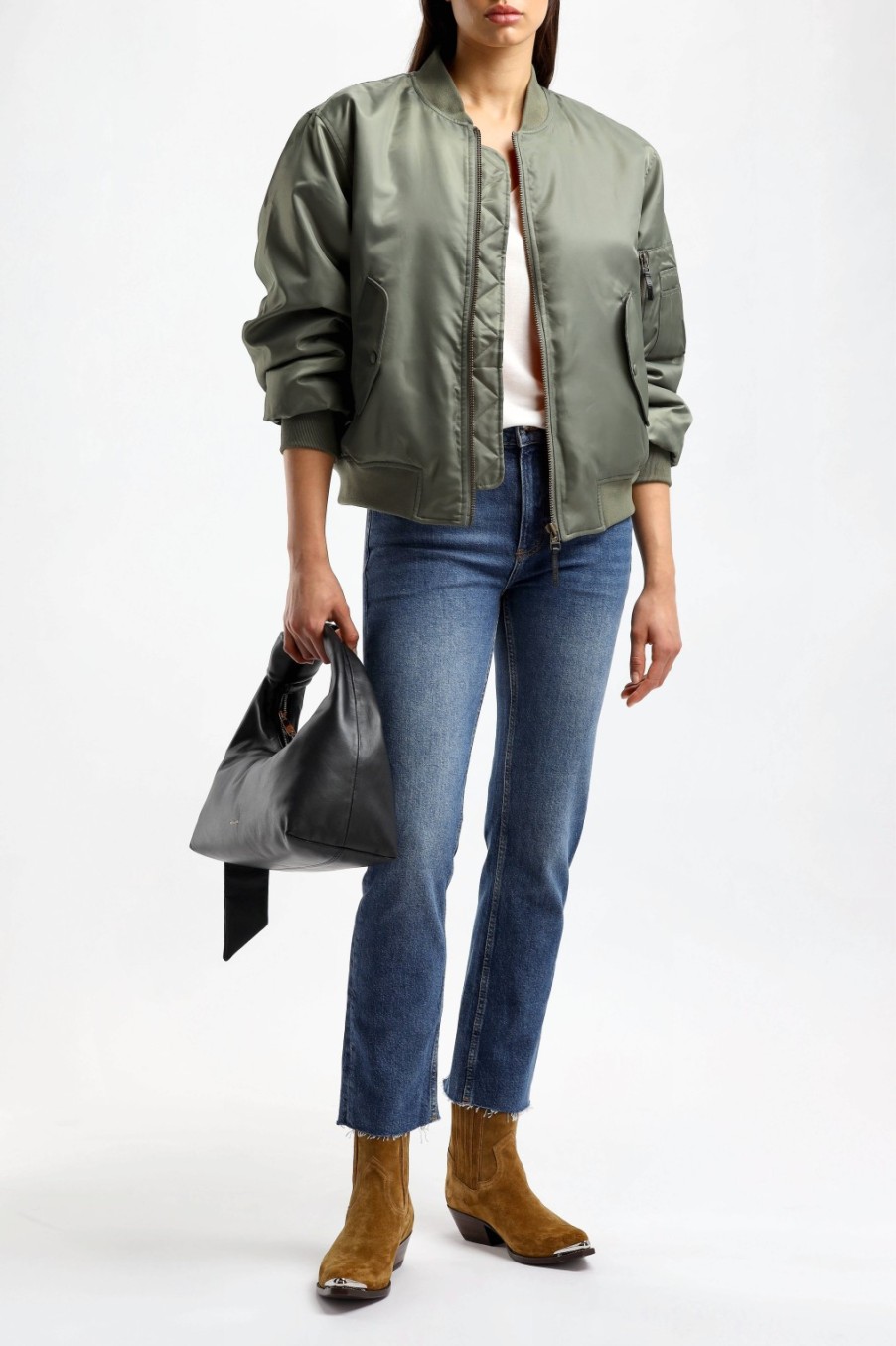 Vetements Anine Bing | Bomber Leon In Army Green