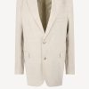 Vetements by Aylin Koenig | Blazer En Lin Charles En Ecru