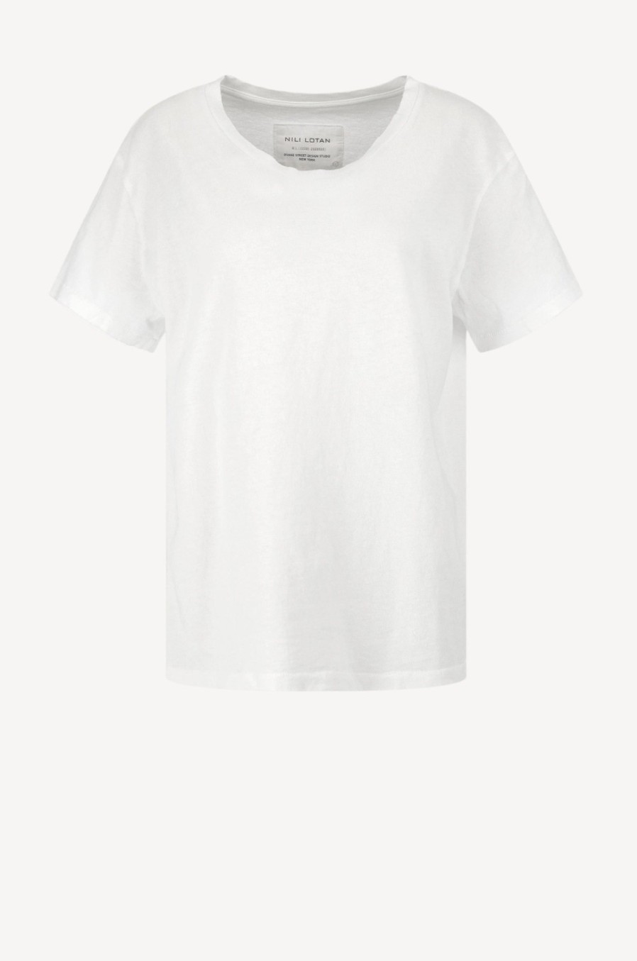Vetements Nili Lotan | T-Shirt Brady En Blanc