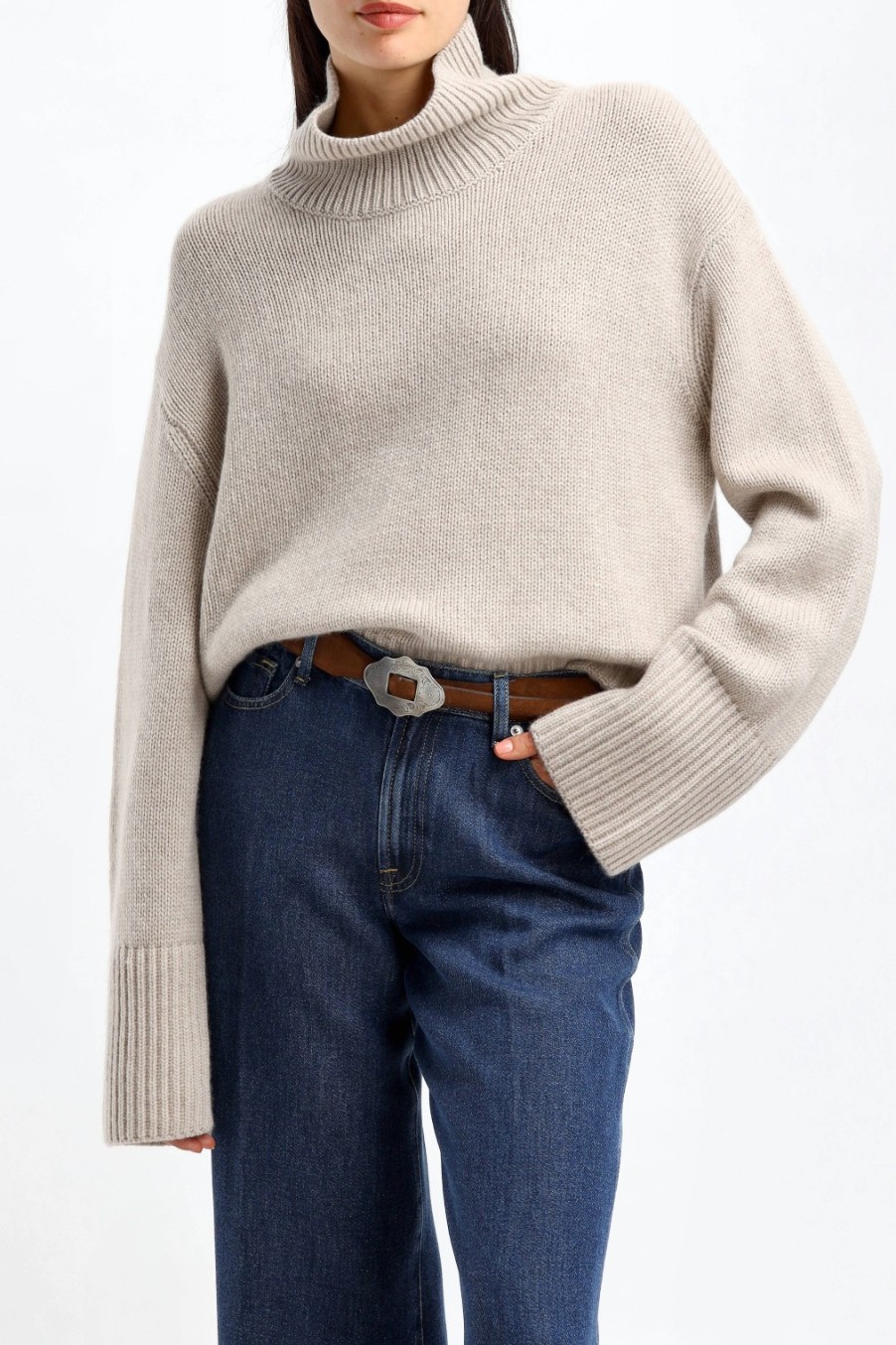 Vetements Lisa Yang | Pull Fleur En Sable