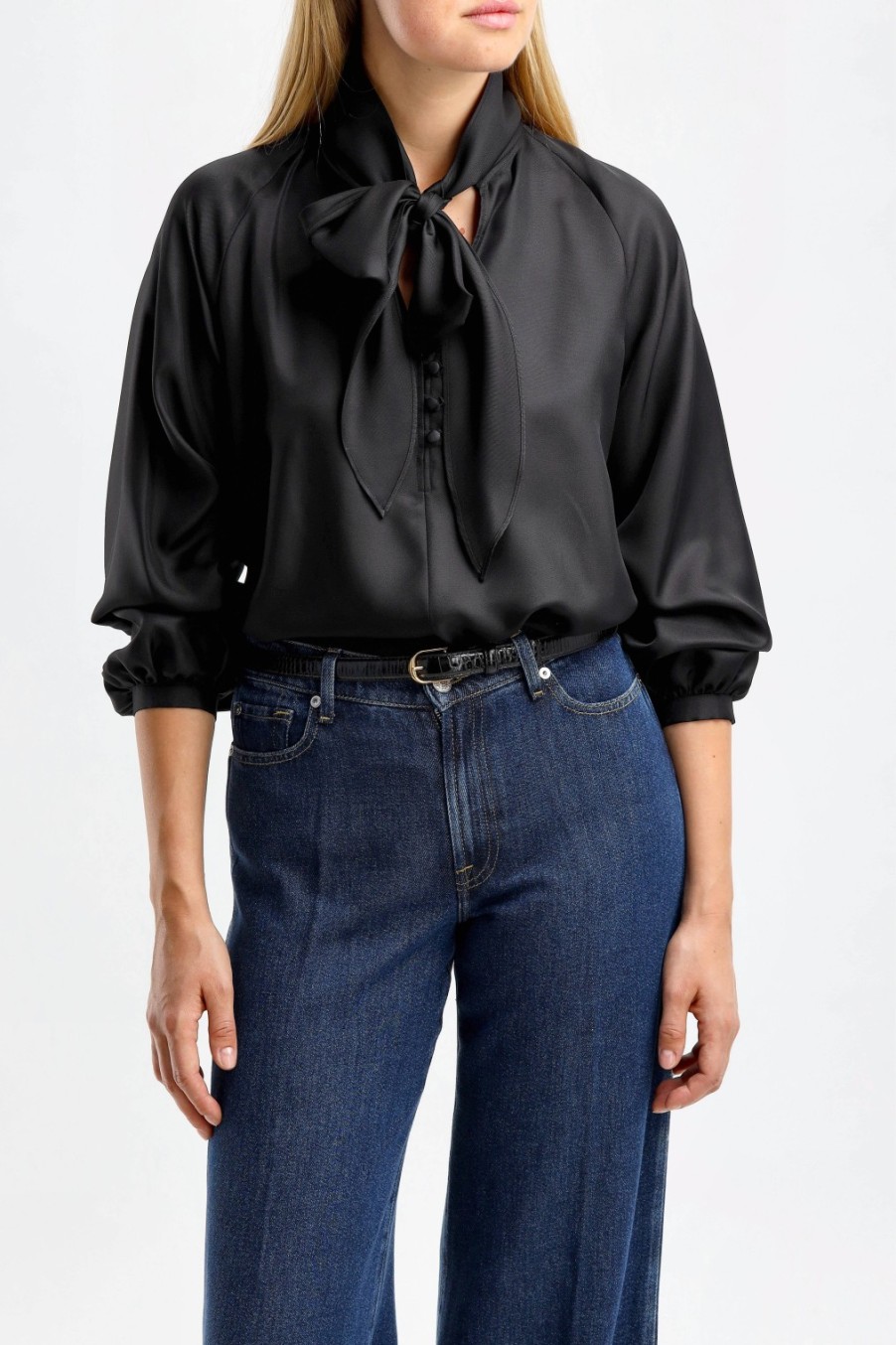 Vetements Max Mara | Blouse Albenga En Noir