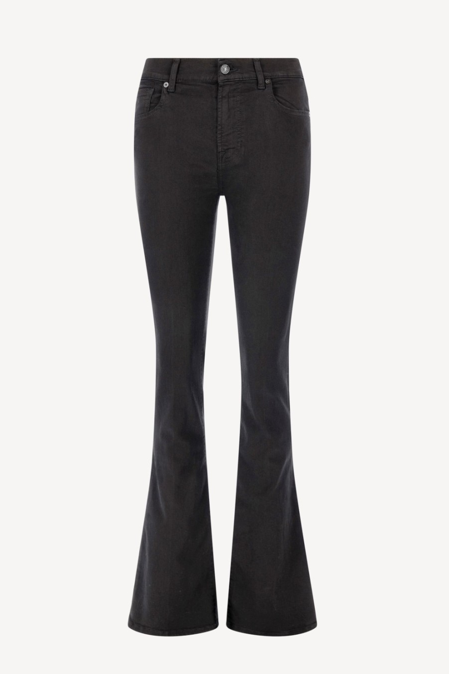 Vetements 7 For All Mankind | Jeans Bootcut Bair En Noir