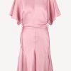 Vetements Victoria Beckham | Robe Draped Cut Out En Rose