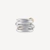 Bijoux Spinelli Kilcollin | Bague Vela Sg En Or Et Argent