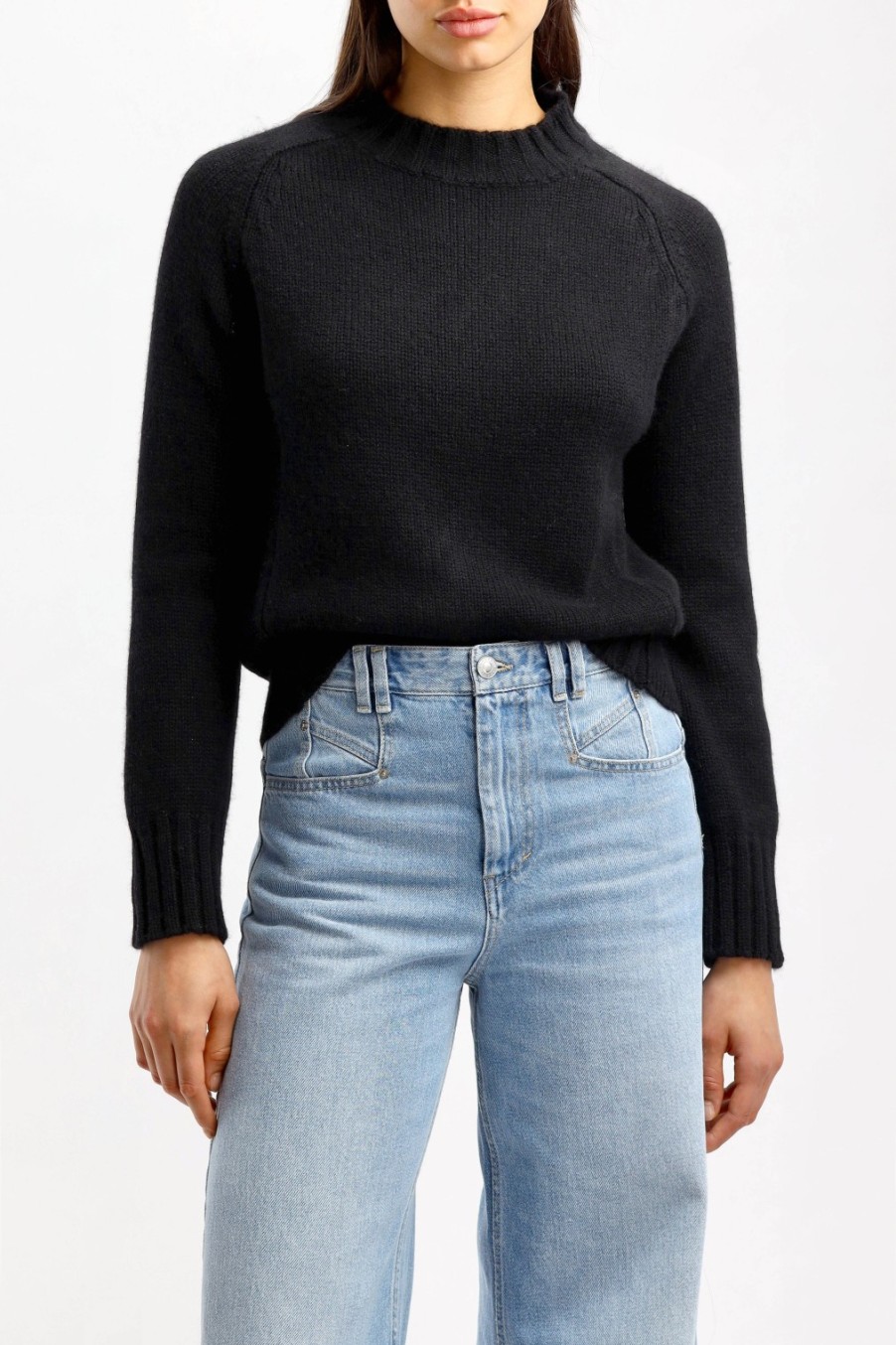Vetements Stephan Boya | Pull Boya-Nathaly En Noir