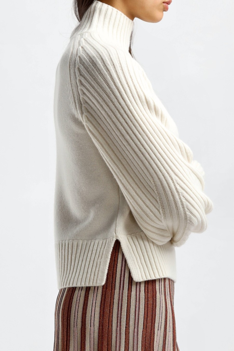 Vetements Zimmermann | Pull-Over Rib In Cream