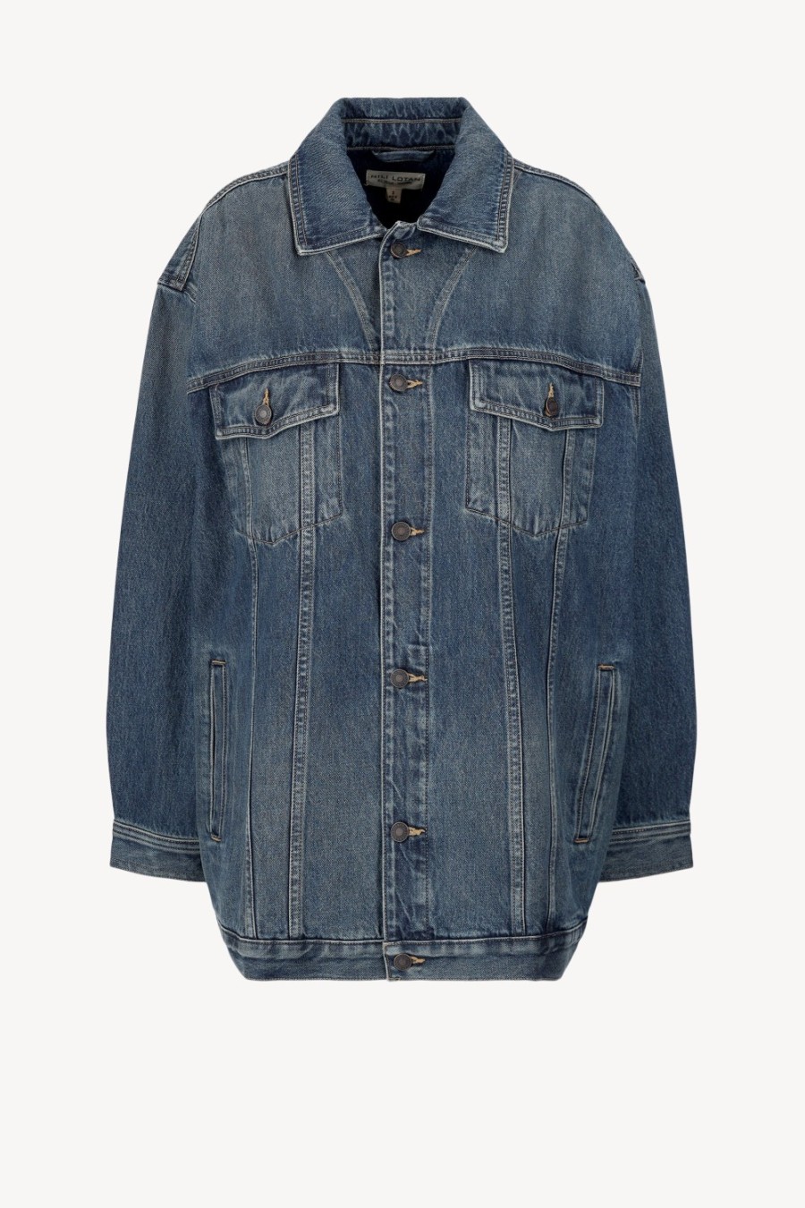 Vetements Nili Lotan | Veste En Jean Adam En Simon Wash