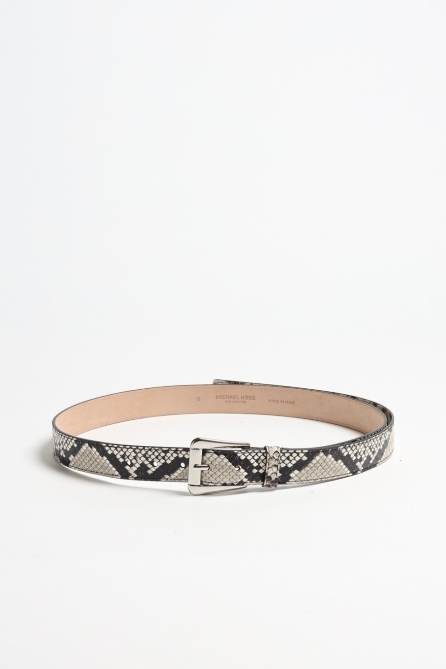 Accessoires Michael Kors Collection | Ceinture Trapeze En Python
