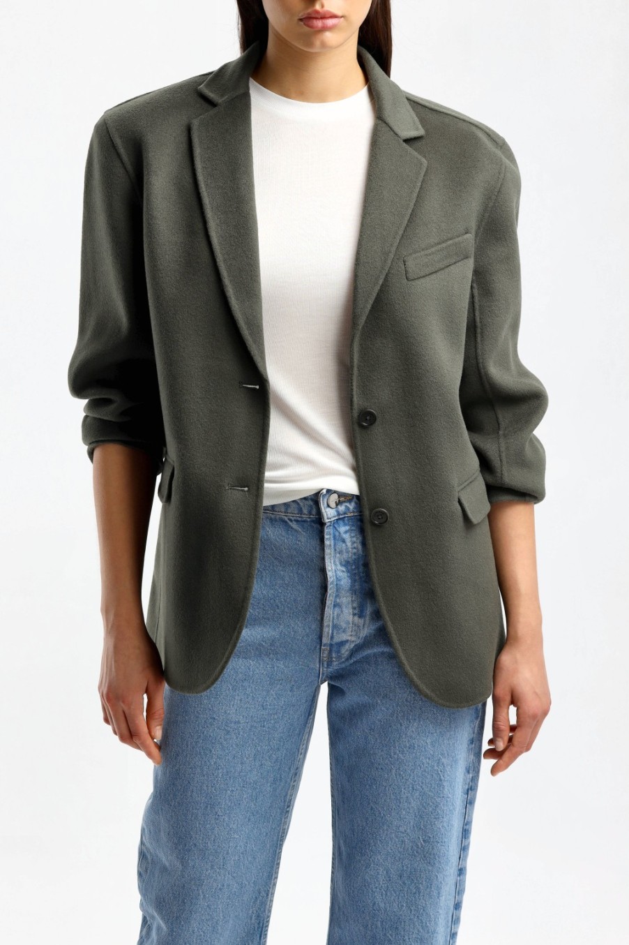 Vetements Anine Bing | Blazer Quinn En Olive