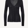 Vetements Lanvin | Cardigan V Neck En Noir