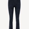 Vetements Stouls | Pantalon En Cuir Velours Jp Twenty In Notte