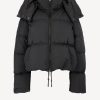 Vetements Sportmax | Veste Matelassee Otaria En Noir
