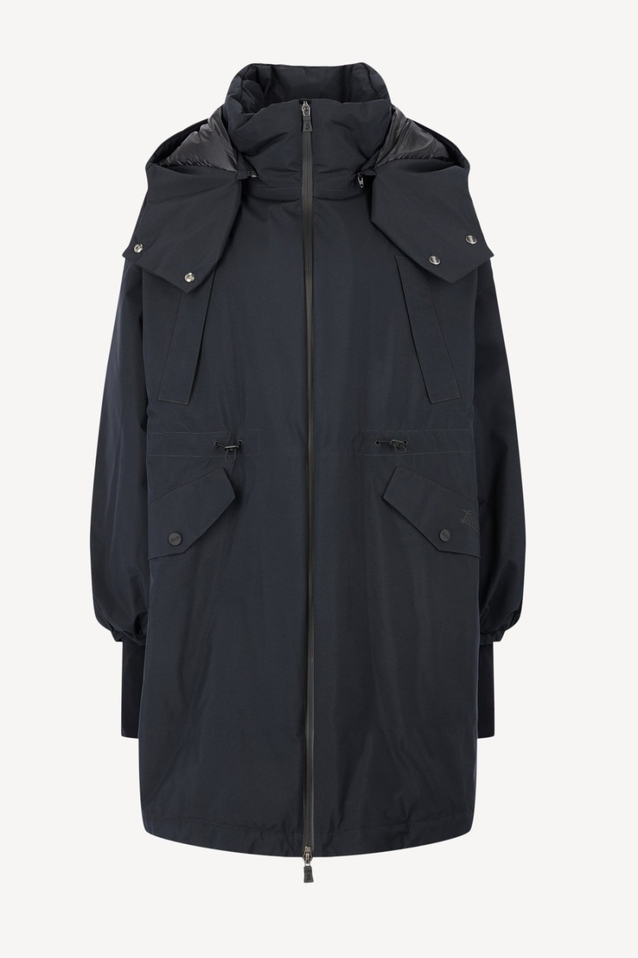Vetements Herno | Manteau En Duvet Dark Navy