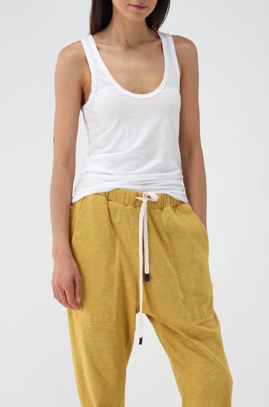 Vetements James Perse | Debardeur Stretch En Blanc