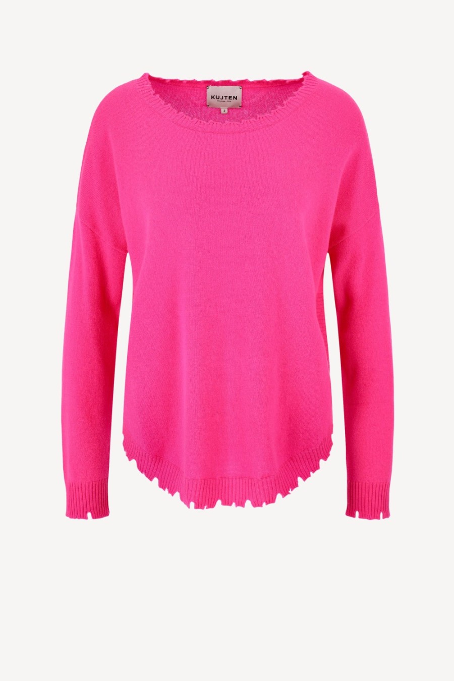Vetements Kujten | Pull Mela En Rose Fluo