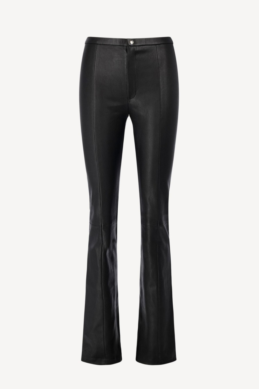 Vetements Stouls | Pantalon En Cuir Kam En Noir