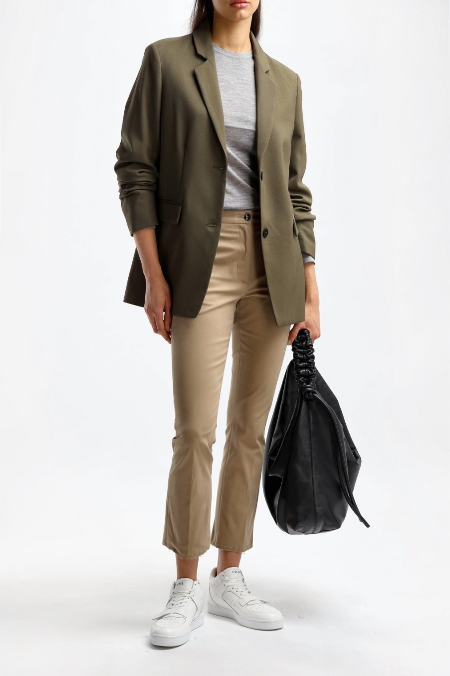 Vetements Nine In The Morning | Pantalon Rome Trumpet En Beige