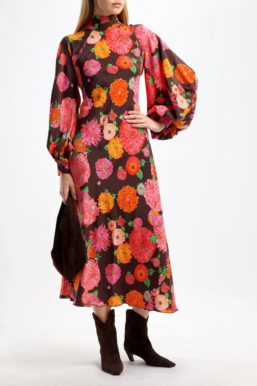 Vetements La Double J | Robe Medici In Chocolate