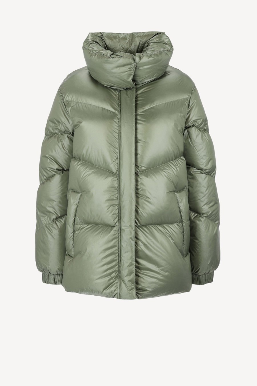 Vetements Woolrich | Veste Aliquippa En Gris Toundra