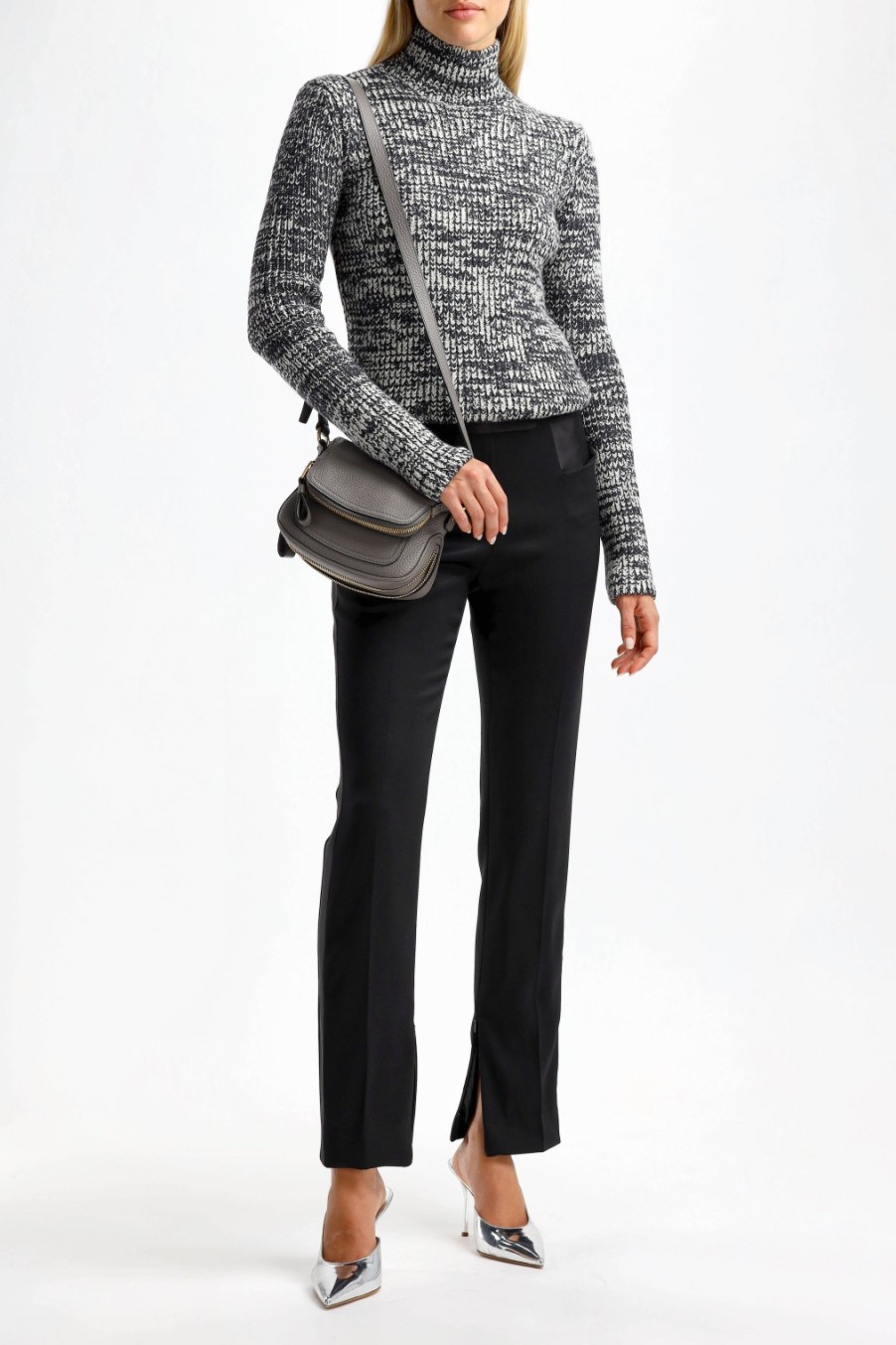 Vetements Tom Ford | Pantalon De Costume Stripe En Noir