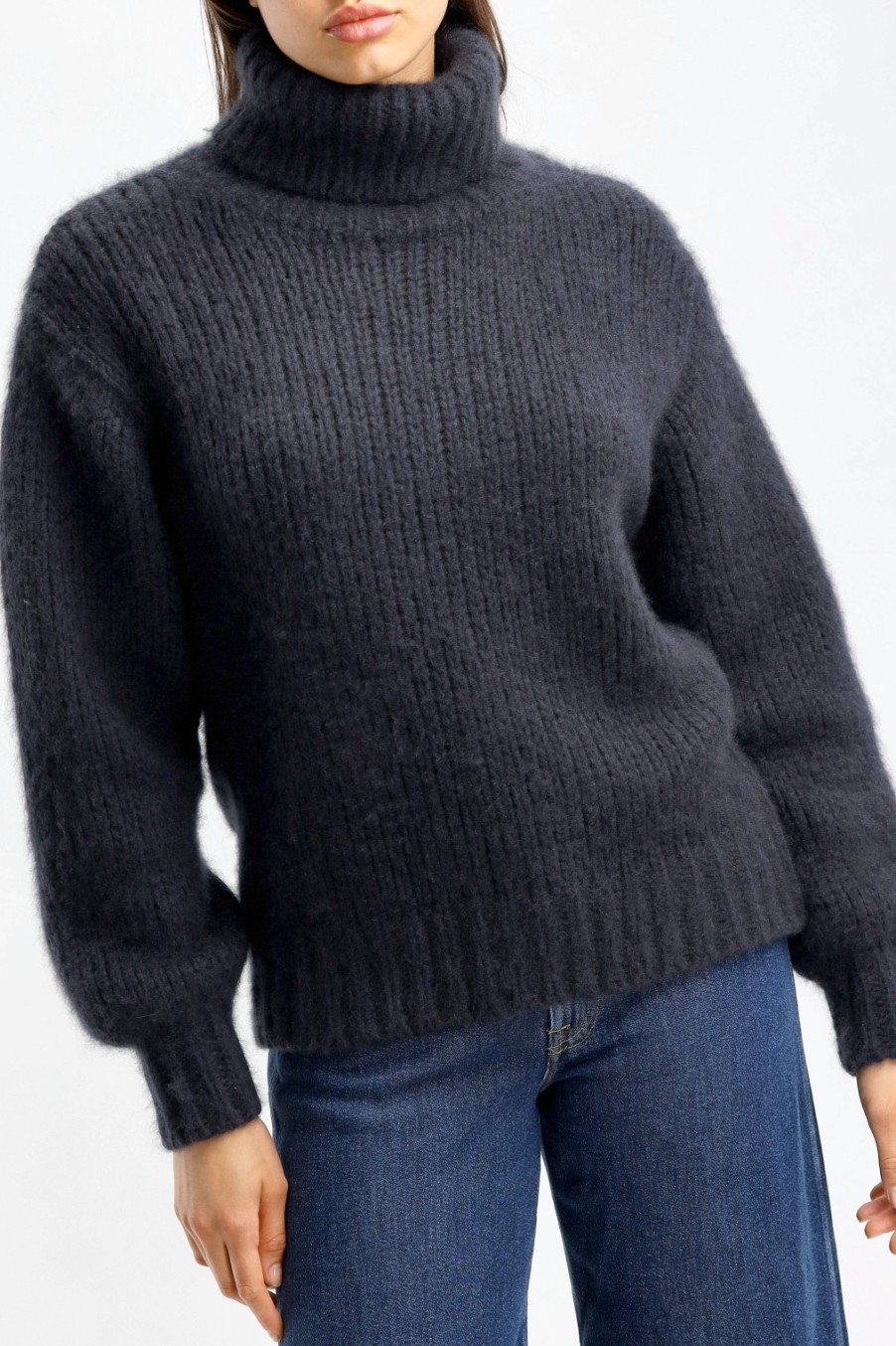 Vetements Stephan Boya | Pull Boya-Minou En Noir