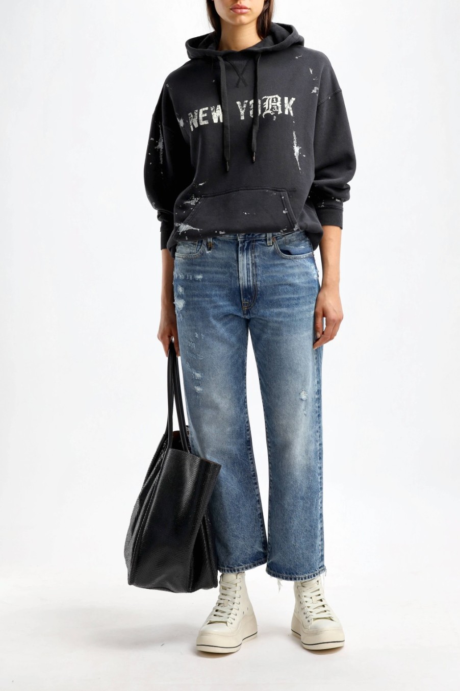 Vetements R13 | Jeans Boyfriend A Bain