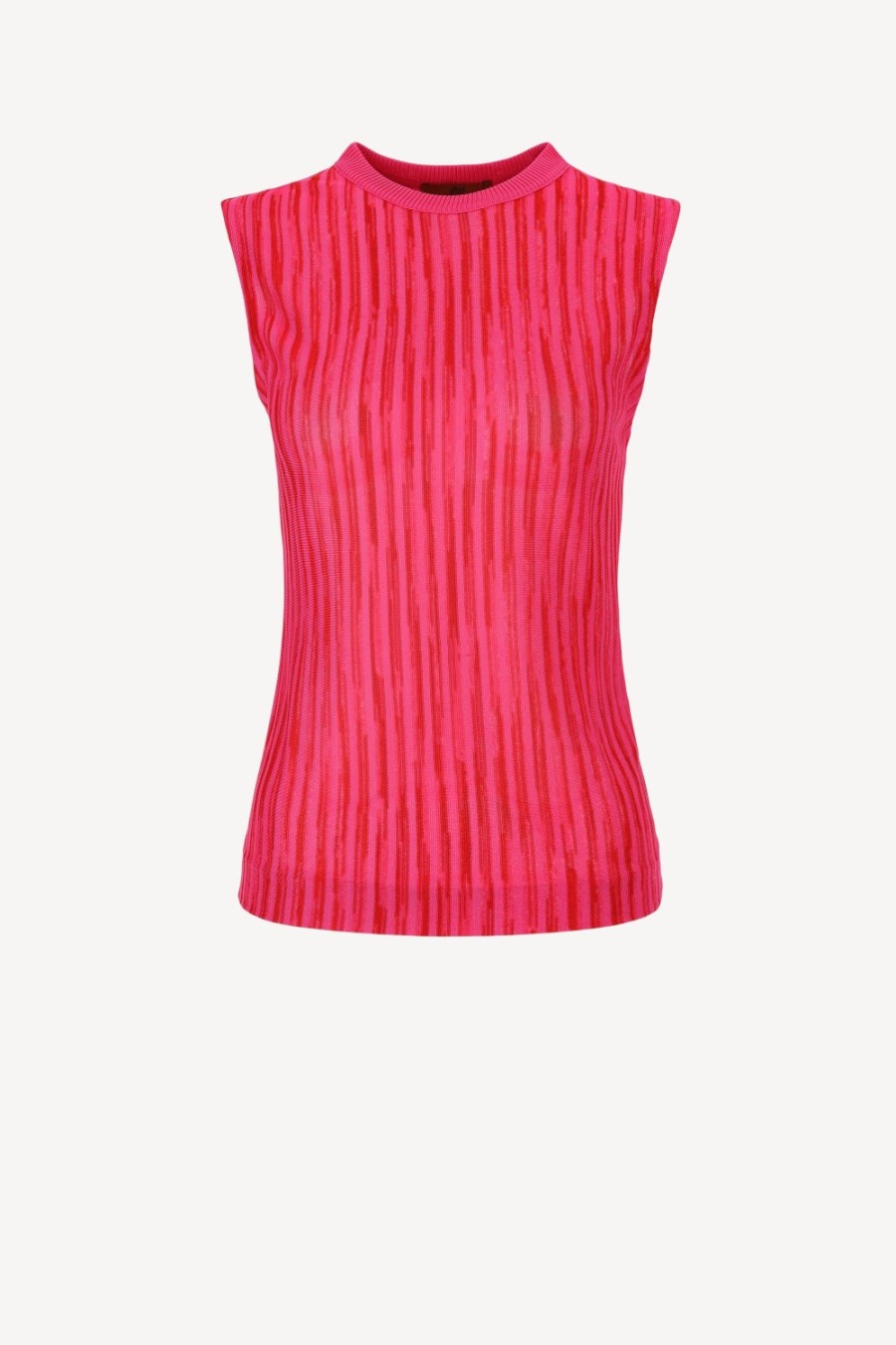Vetements Missoni | Top En Rose Space Dye