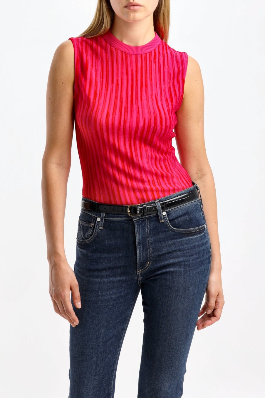 Vetements Missoni | Top En Rose Space Dye