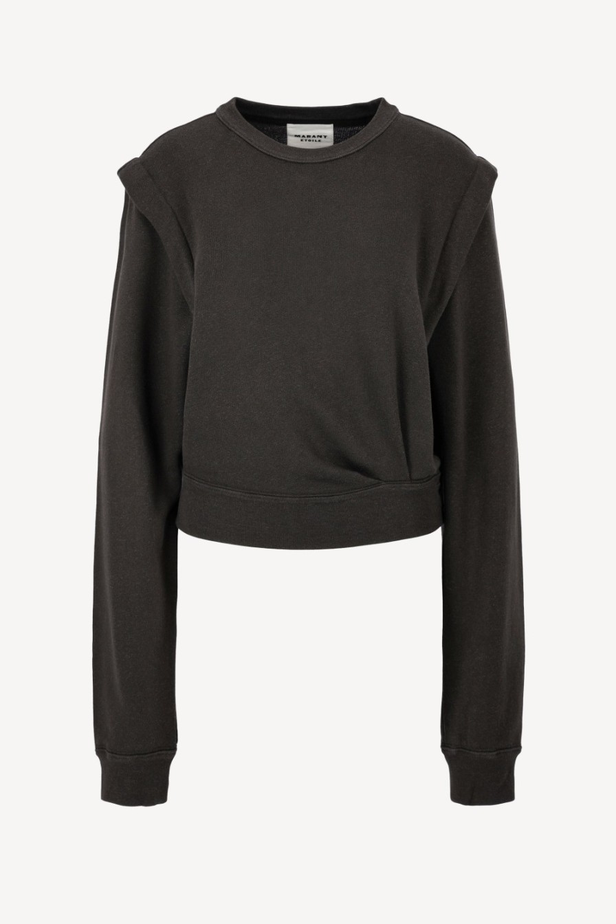 Vetements Marant Etoile | Sweat-Shirt Masson Dans Faded Black