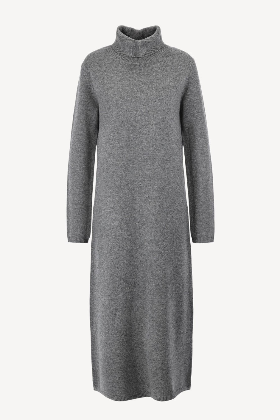 Vetements Closed | Maxi-Robe En Tricot Gris Fonce
