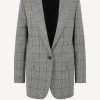Vetements Nili Lotan | Blazer Diane En Noir/Ivoire