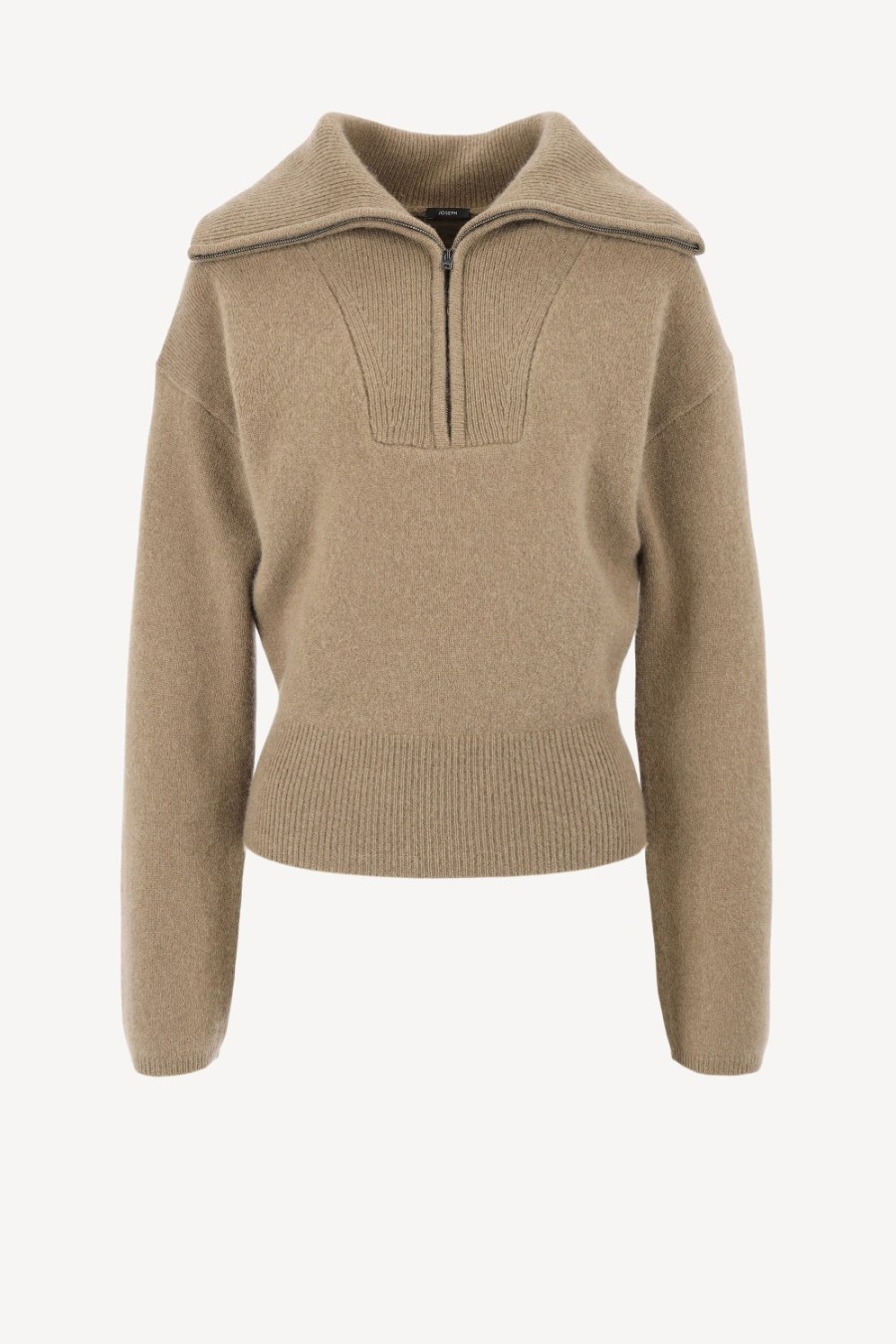 Vetements Joseph | Pull-Over Demi-Zip En Hickory