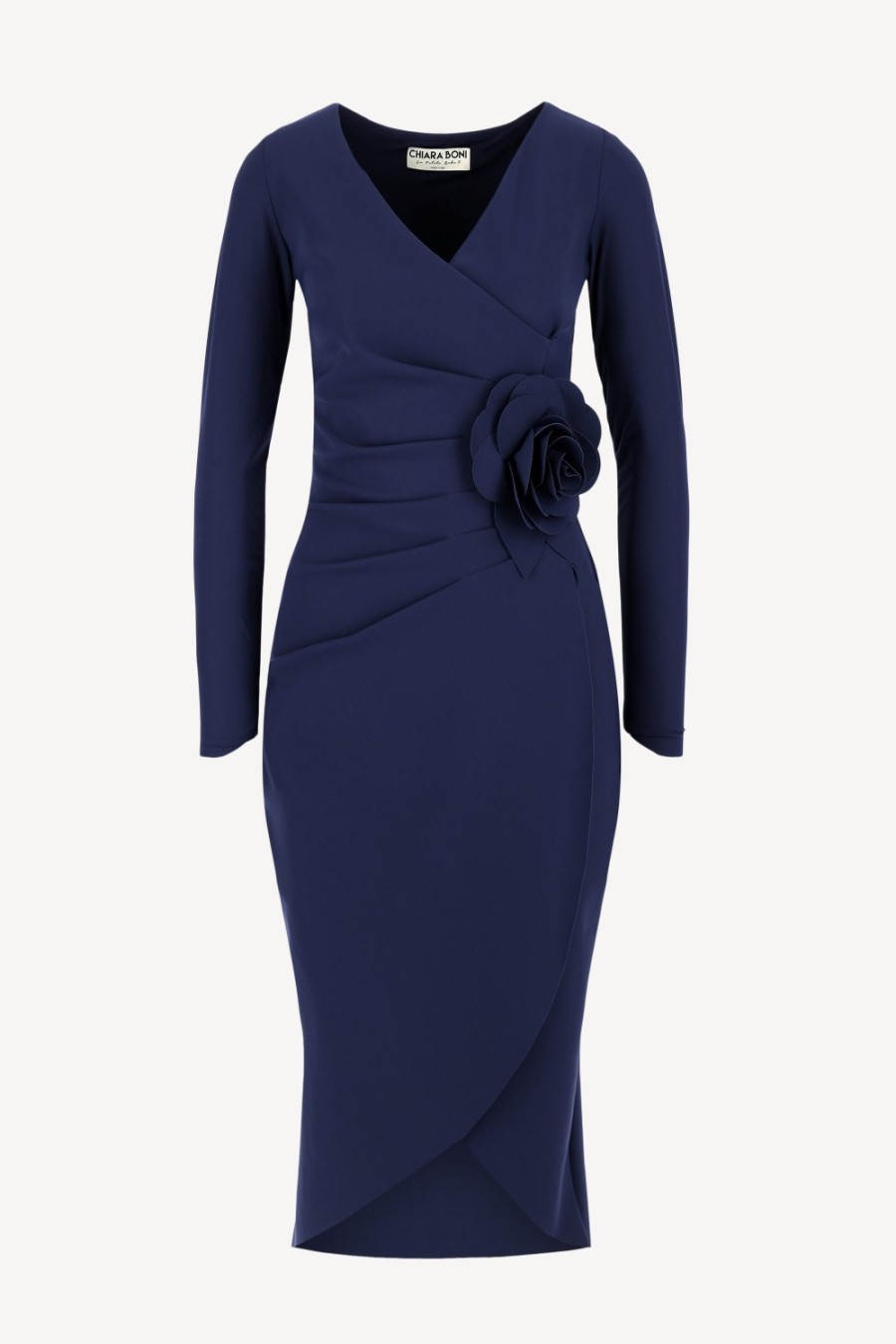 Vetements Chiara Boni | Robe Agapios En Blu Notte