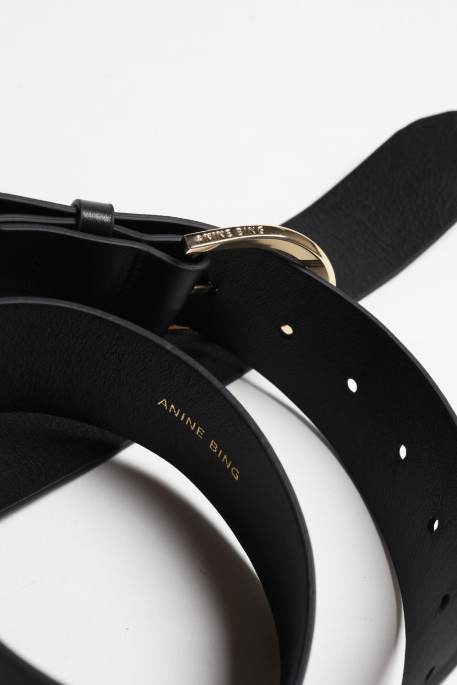 Accessoires Anine Bing | Ceinture Chiara En Noir