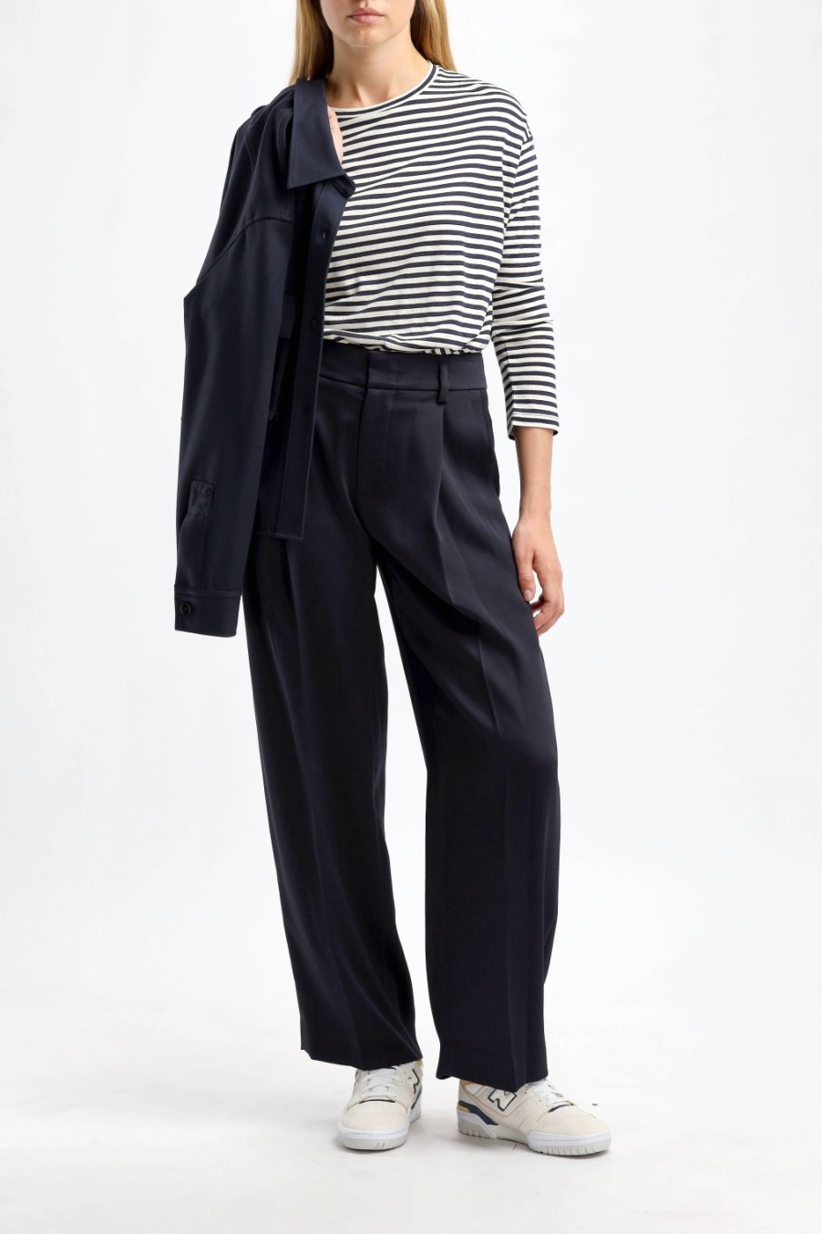 Vetements Vince | Pantalon Wide Leg In Coastal Blue