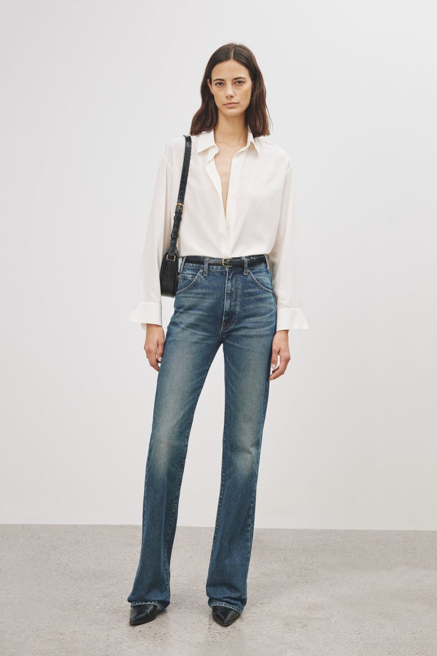 Vetements Nili Lotan | Blouse Julien En Ivoire