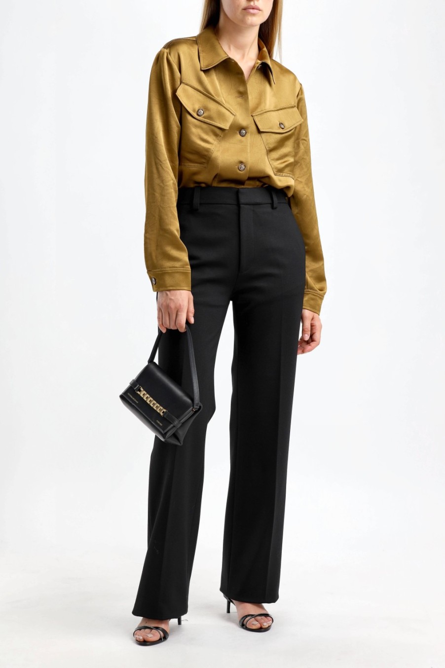 Vetements Victoria Beckham | Pantalon Tailored Straight En Noir