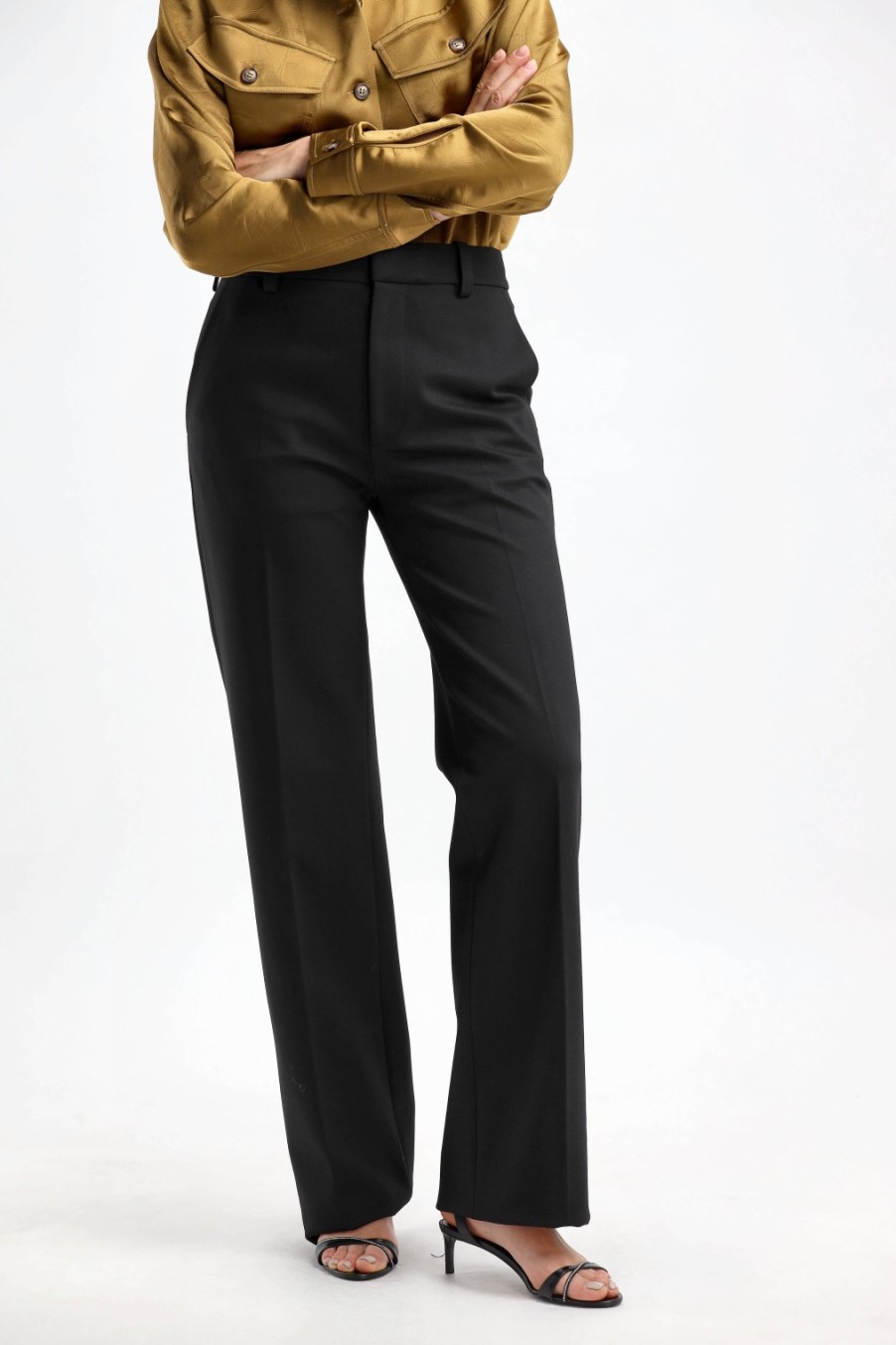 Vetements Victoria Beckham | Pantalon Tailored Straight En Noir