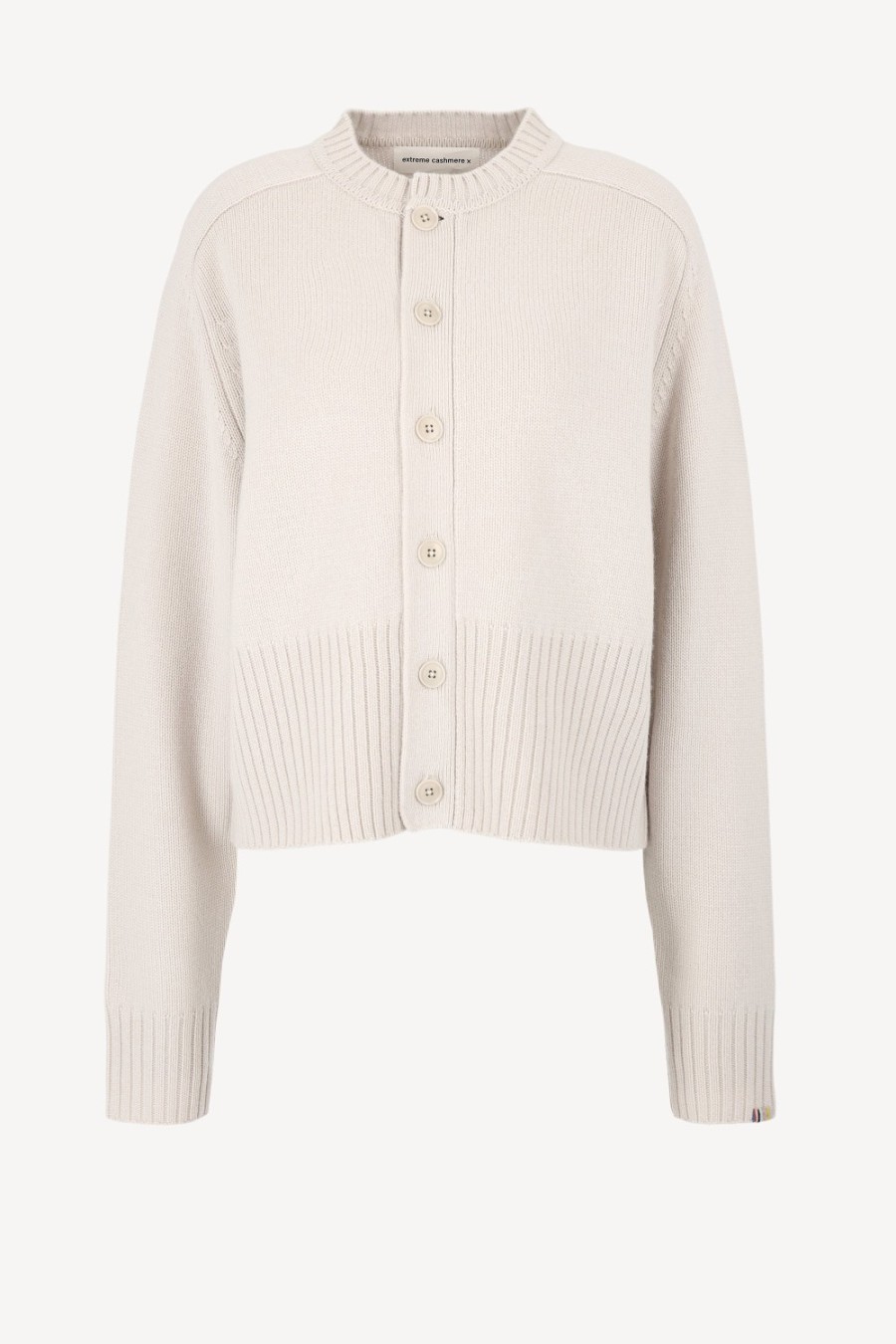 Vetements Extreme Cashmere | Cardigan Scala N°298 En Chalk