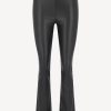 Vetements SPRWMN | Pantalon En Cuir Micro Flare En Noir