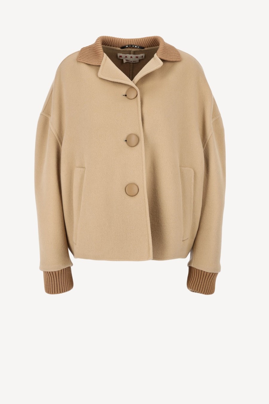 Vetements Marni | Veste Double Face En Tan