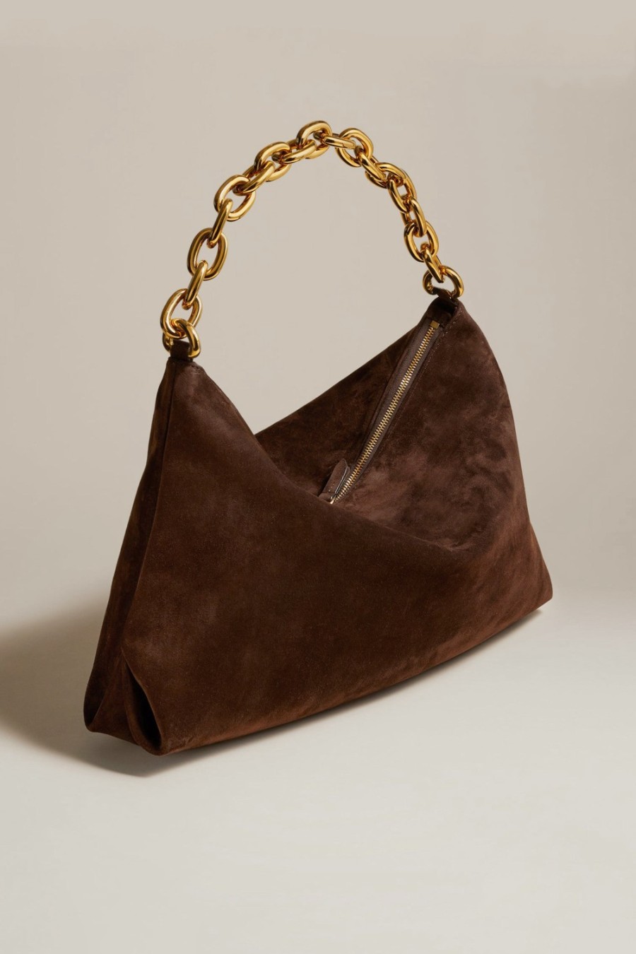 Sacs Khaite | Sac Clara Suede A Coffee