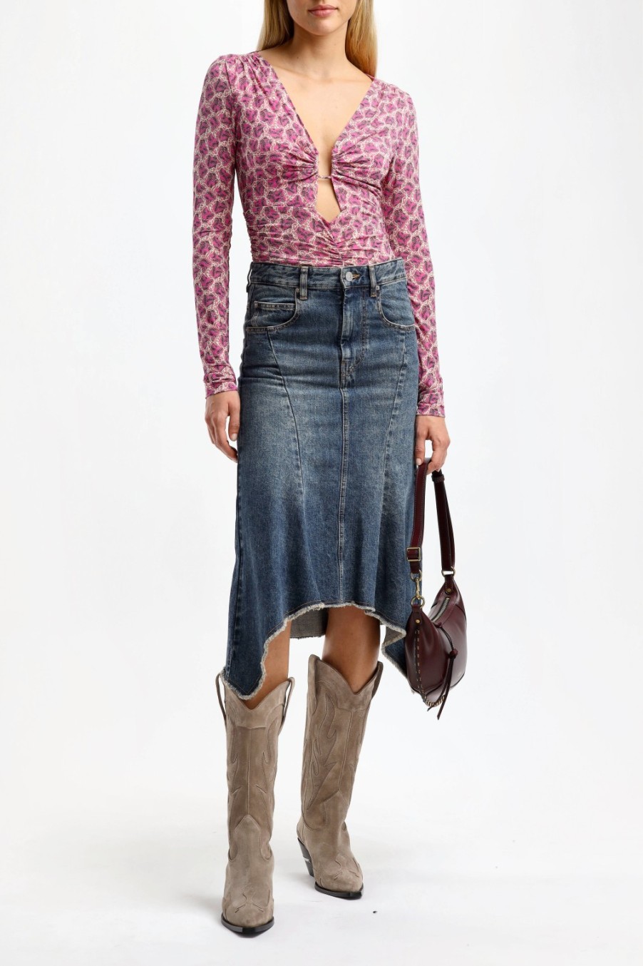 Vetements Isabel Marant | Top Laura En Fuchsia