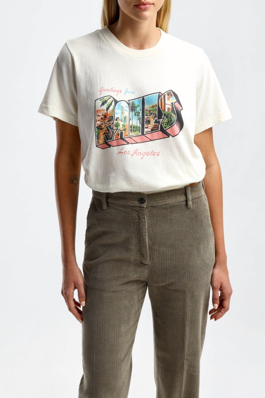 Vetements Rails | T-Shirt Boyfriend In La Postcard