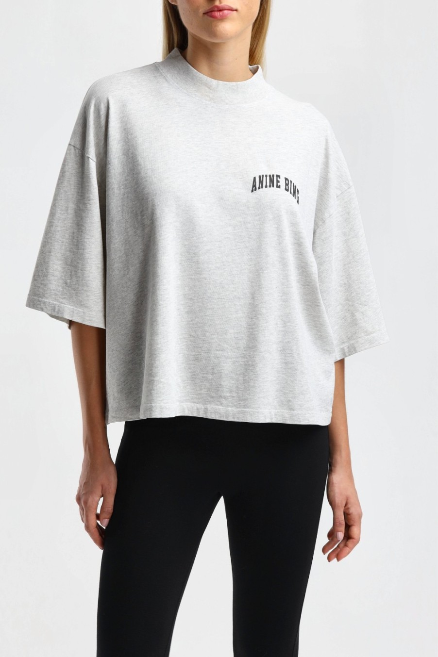 Vetements Anine Bing | T-Shirt Palmer En Gris