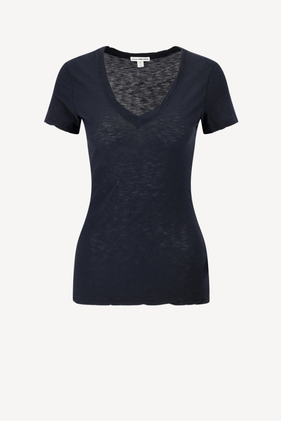 Vetements James Perse | T-Shirt Casual En Noir Profond