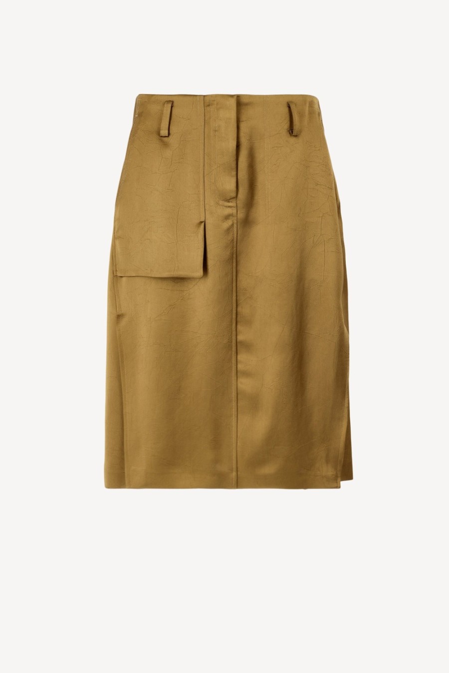 Vetements Victoria Beckham | Jupe Utility En Tawny Brown